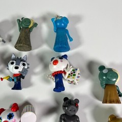 MiniToon Phatmojo Roblox Piggy Clowny, Billy, Kolie Toy Action Figure Lot of 20