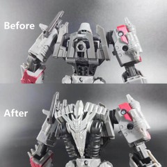 3D DIY Back Totem Arm Cannon Weapon Upgrade Kits For SSGE-04 WFC Megatank