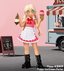 POP MART x Peach Riot Rush Hour Series Figure Dolls Toy – Poppy Ice Cream Parlor