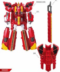 TOBOT V Galaxy Detectives Full Size Commander Universe Tank Man Invincible Robot