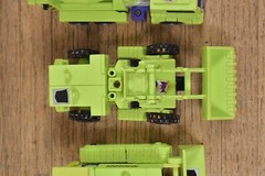 3x Vtg 1984 G1 Transformers Min Bots Part of Devestator Takara Hasbro Japan
