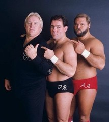 Custom Wwe Tag Team The Brain Busters W/ Bobby Heenan