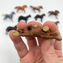 Safari Ltd. Horse Breeds Figurines Lot of 11 Miniature Horses Animal Toys 2″