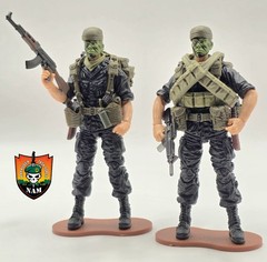 VIETNAM MACV-SOG SPECIAL OPERATOR – Marauder GR 1:18 Scale 4″ GI Joe Type Figure
