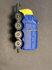 Chuggington Little Chuggers Train Brewster Bruno 2016 Jazwares LLC Blue Yellow
