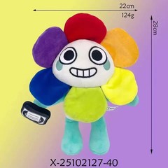Dandy’s World Plush Gourdy Eclipse Pebble Rosy Ribecca Plushie Toy for Game Fans