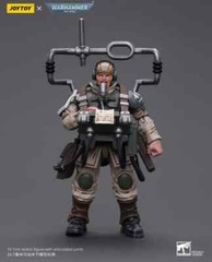 JOYTOY Warhammer 40k Astra Militarum Cadian Veteran with Master Vox (US In-Stock