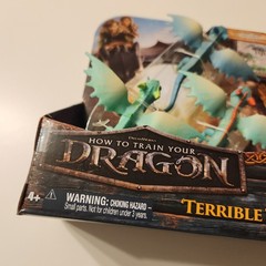 Dreamworks Dragons TERRIBLE TERRORS How To Train Your Dragon 3 Figure Set Pack