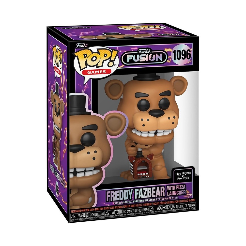 Funko Pop! Games: Fusion – Freddy Fazbear – 1/6 Odds for Rare Chase Variant F…