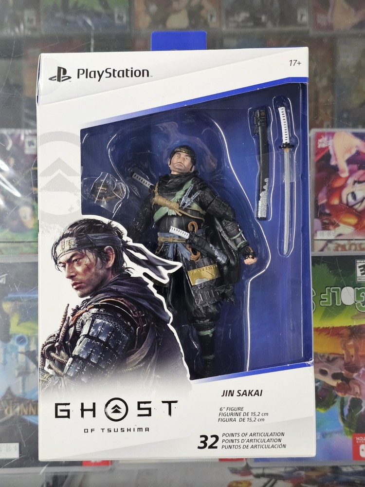 Sony Playstation Ghost of Tsushima JIN SAKAI Video Game Exclusive Action Figure