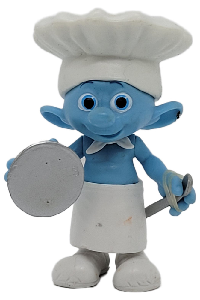 Jakks Pacific 2011 The Smurfs Movie Chef Smurf (Loose)