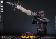 IN HAND – 1/6 HOT TOYS BLADE -Deadpool & Wolverine – MMS791B EXCLUSIVE VERSION!!