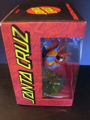 TIGER HAND Custom Kidrobot Santa Cruz Skateboards Screaming Hand Figure