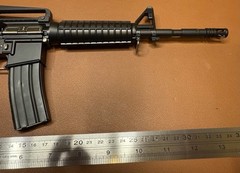 1:2 Scale M4A1 Carbine Black Full Metal Shell Eject Model Non-Firing In Stock