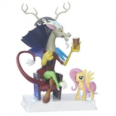 My Little Pony Discord and Fluttershy Feature Arrangement SDCC 2016 Comic Con