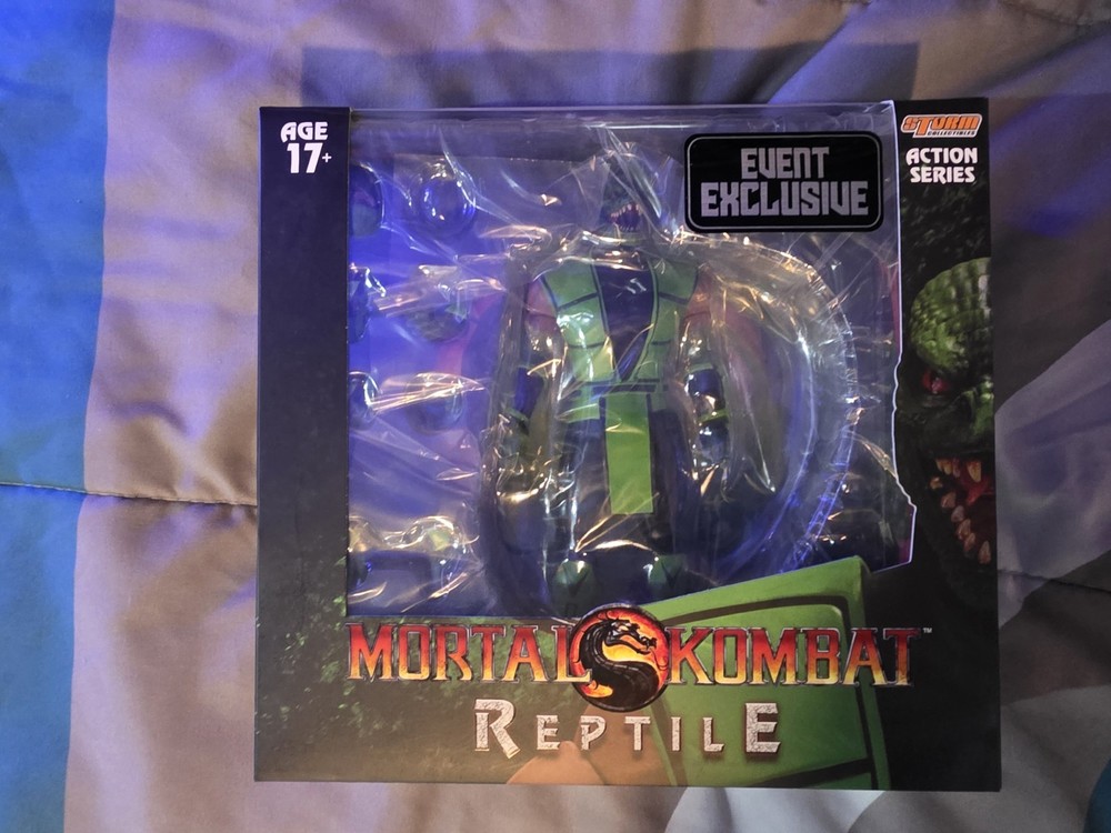 storm collectibles mortal kombat Reptile read!!!