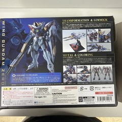 Metal Robot Spirits SIDE MS Wing Gundam Zero Mobile Suit Gundam Wing BANDAI