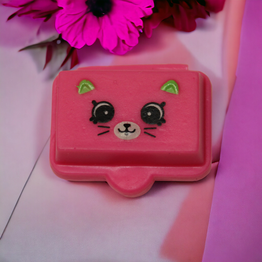 Shopkins Happy Places Kitty Kitchen Decorator Pack Pink Egg Carton #94