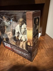 NECA Texas Chainsaw Massacre Hitchhiker and Nubbins Sawyer Action Figure Set NIB