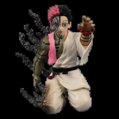 Detailed Anime Character Kneeling Pose PVC Action Figure Desktop Toy Gift