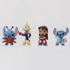 12pc Lilo & Stitch Playset 12 Figure Cake Topper Toy Doll Set Disney Birthday