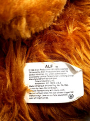 Vintage ALF 1980s 18″ Alien Productions Coleco Stuffed Plush Animal Doll