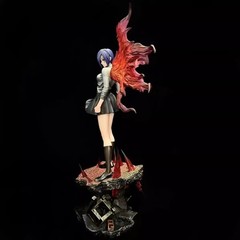 Tokyo Ghoul Touka Kirishima GK 30cm Figure Statue Double Head Carving Model Toy