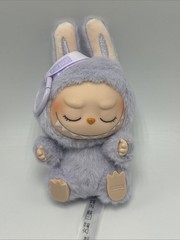Pop MART Labubu Zizi Purple Vinyl Plush Keychain the Monsters Have a Seat Series