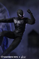 SAWTOOTH TOYS X 6in Studio 1/12 Venom Symbiotic Variant Action Figure Model Toys