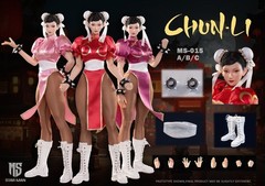 US🇺🇲 Star Man 1/6 MS-015C Street Fighter Chun-li Purple Ver. Action Figure NEW