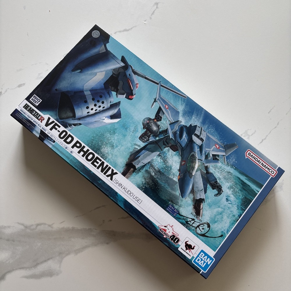 Factory Sealed Hi-Metal R Macross Zero VF-0D Phoenix Shin Kudo use Die Cast