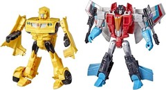 Collectible Bumblebee & Starscream 7-Inch Transformers Figures for Kids Ages 6+