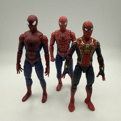 Marvel Legends Spider-Man No Way Home 3-pack Tobey Andrew Tom Loose Complete