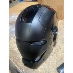 2025 Autoking Iron Man Black MK5 Helmet Electronic Wearable Voice-control Mask