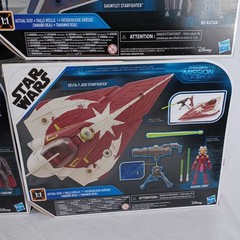 Star Wars Mission Fleet lot of 4. Tie Advanced / X-Wing / Delta-7 / Gauntlet