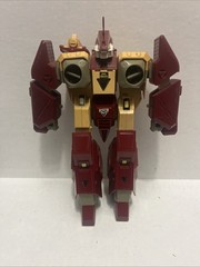 Vintage 1985 Matchbox Robotech Rook Red Alpha Fighter Boxed Styrofoam Incomplete
