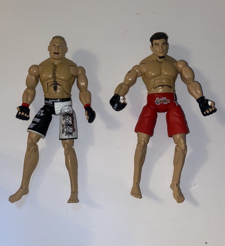 2010 Jakks Pacific Ultimate Battles Series 1 Loose Brock Lesnar Frank Mir
