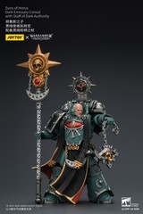 JOYTOY Warhammer 40K 1/18 Sons of Horus Dark Emissary Consul with Staff of Dark