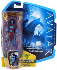 Eytukan Mattel James Cameron Avatar Webcam I TAG Figure 2009 New Sealed