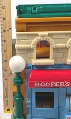 2010 Hasbro Sesame Street Hooper’s Store 123 Apartment Building Playset Only