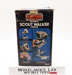 Scout Walker AT-ST 100% Complete W/ Box Star Wars ROTJ 1980 Kenner Vehicle