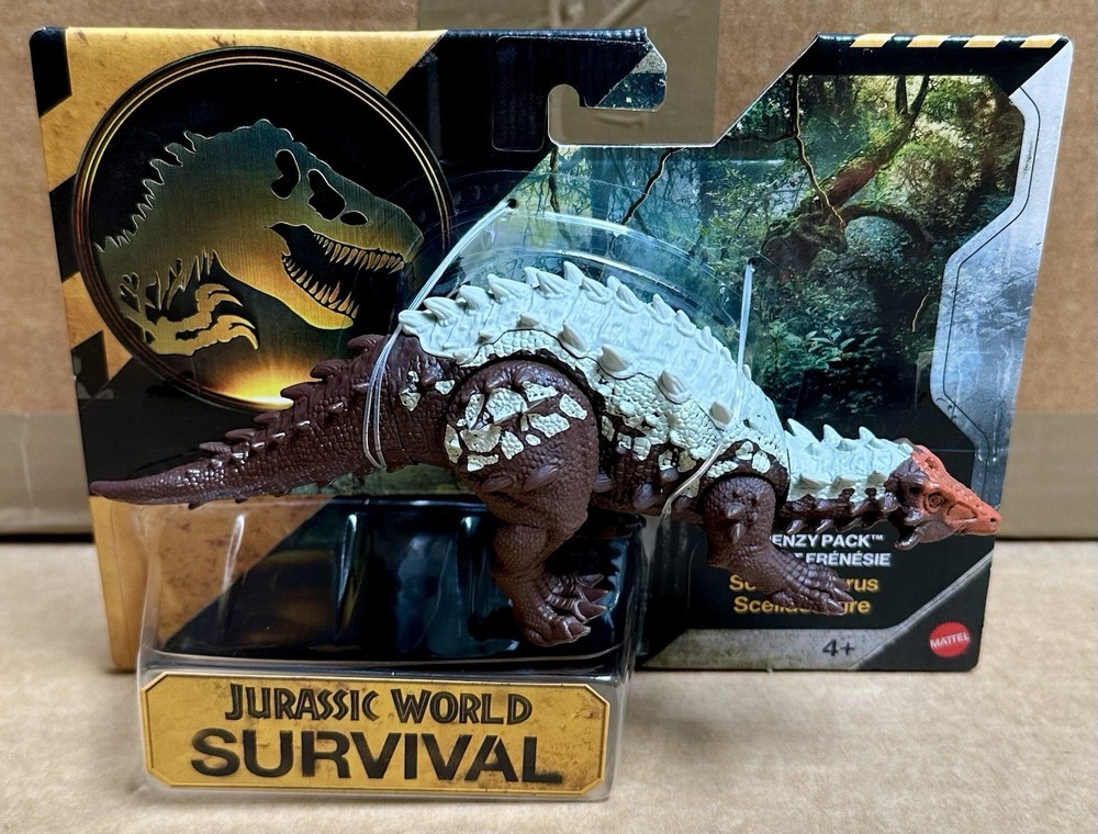 Jurassic World Survival Frenzy Pack SCELIDOSAURUS Dinosaur Action Figure
