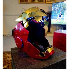 Autoking Iron Man Helmet MK5 1/1 Voice-controlled Mask Transform Cosplay Prop US