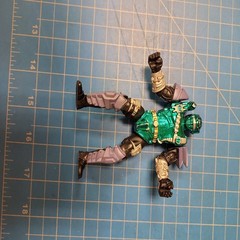 Vintage Action Figures Lot 6 Assorted Toy Soldiers Action Hero Figures