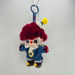 POP MART Why So Serious Series Dimoo Pendant Plush Toy Doll – Flame Clown