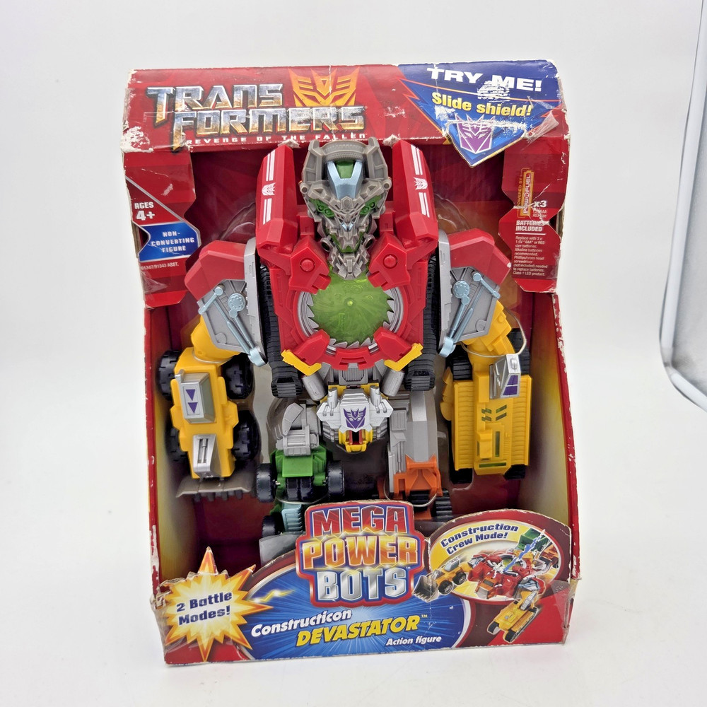 Transformers Construction Devastator Mega Power Bots 12″ Revenge of Fallen 2009
