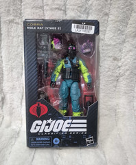 Hasbro G.I. Joe Classified Series Cobra Mole Rat (Stage 2) Figure w/ Gun