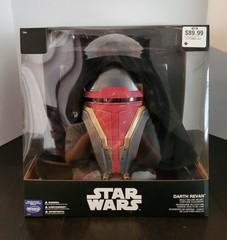 Darth Revan Adult Deluxe Helmet STAR WARS Jazwares Costume Play NEW MIB