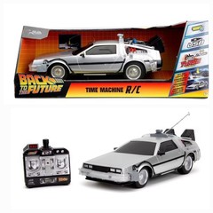 Hollywood Rides: Back to the Future DeLorean Time Machine RC (R/C) 1:16 Car 🆕