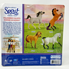 Dreamworks Spirit Riding Free Palomino Bluffs & Spirit’s Herd (Lot of 2)
